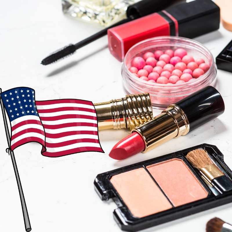 gửi mỹ phẩm đi Mỹ được không