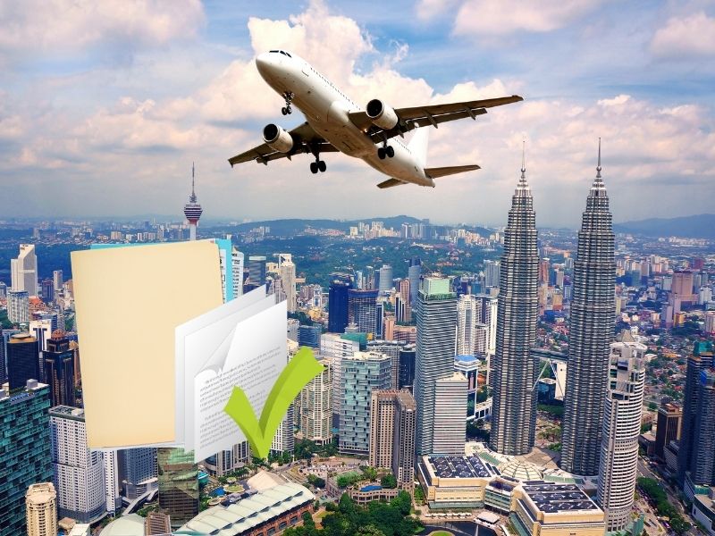 Gửi tài liệu hồ sơ chứng từ đi Malaysia