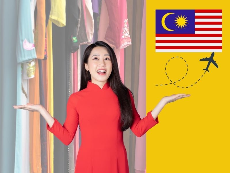 gửi áo dài đi Malaysia