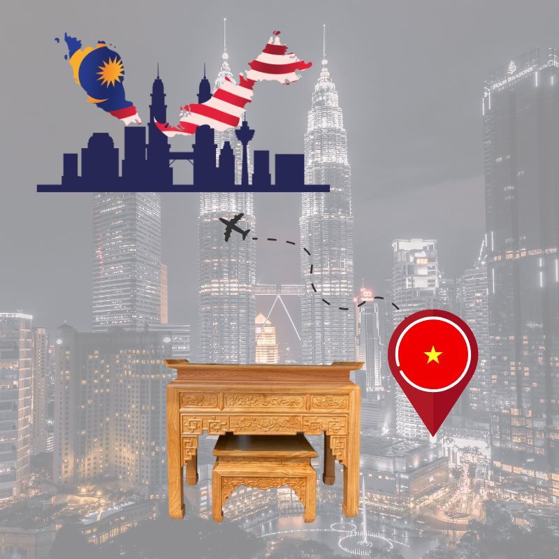 gửi bàn thờ đi malaysia