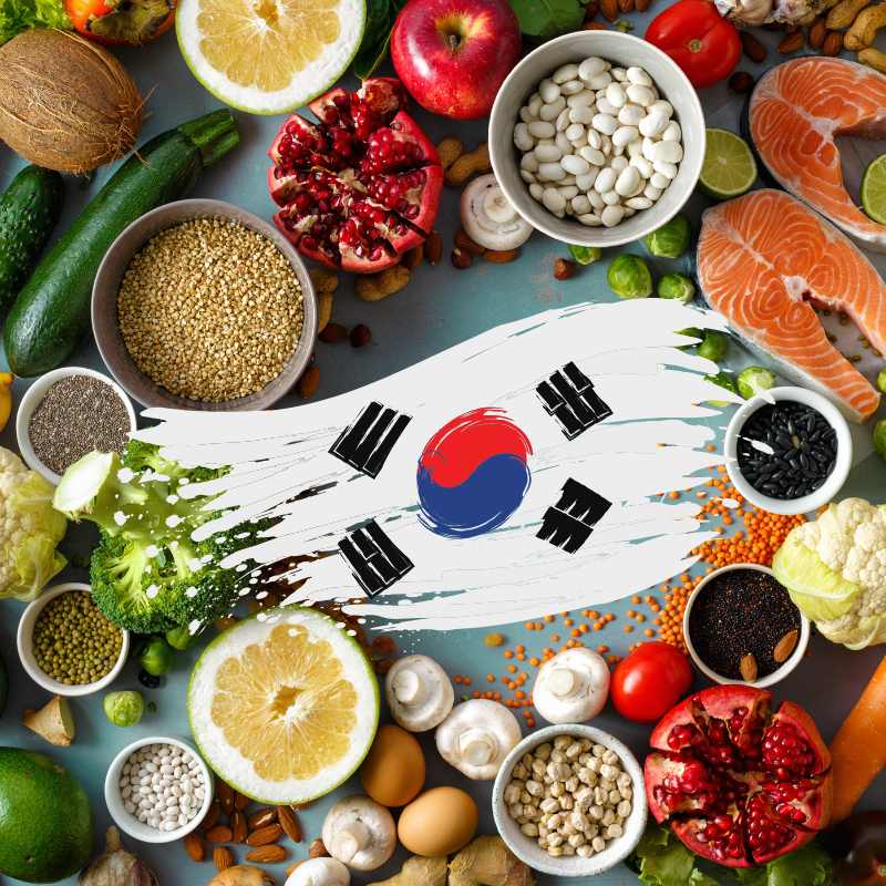 gửi thực phẩm đi Hàn Quốc