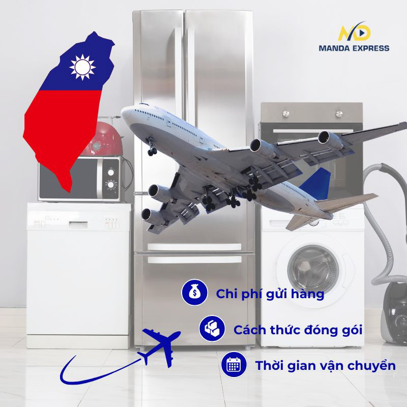 Gửi hàng điện tử đi Đài Loan an toàn, uy tín và chất lượng