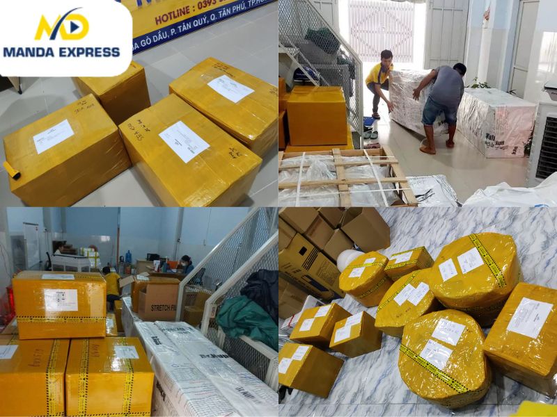 Hàng hóa gửi đi Úc tại Manda Express