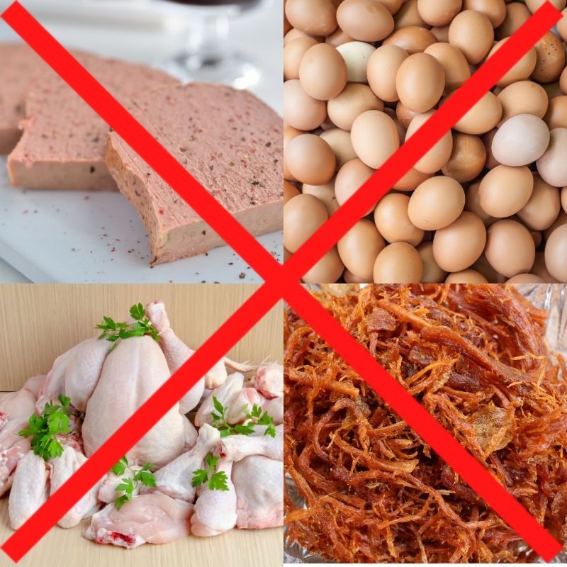 Một số thực phẩm khô cấm vận chuyển đến Úc