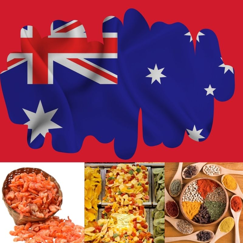 gửi thực phẩm khô đi úc