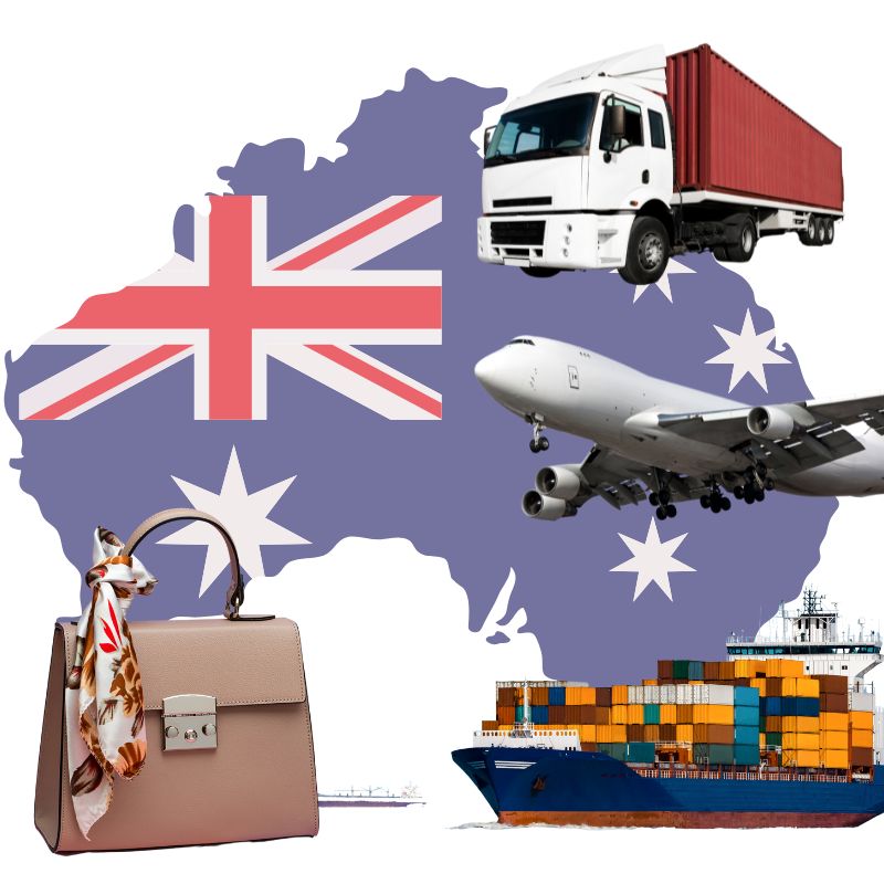 gửi túi xách đi Úc