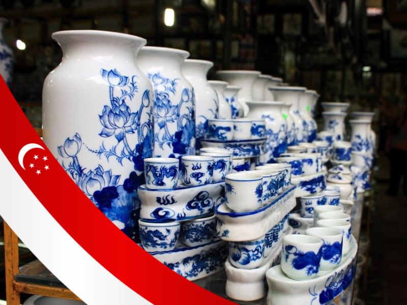 vận chuyển hàng gốm sứ đi singapore