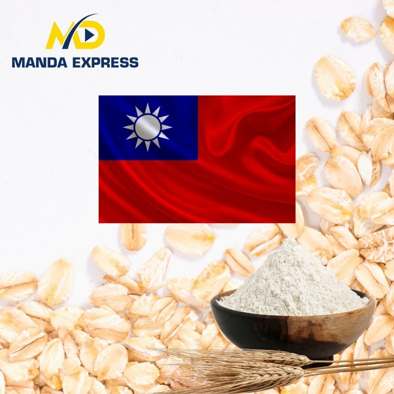 gửi bột ngũ cốc đi đài loan