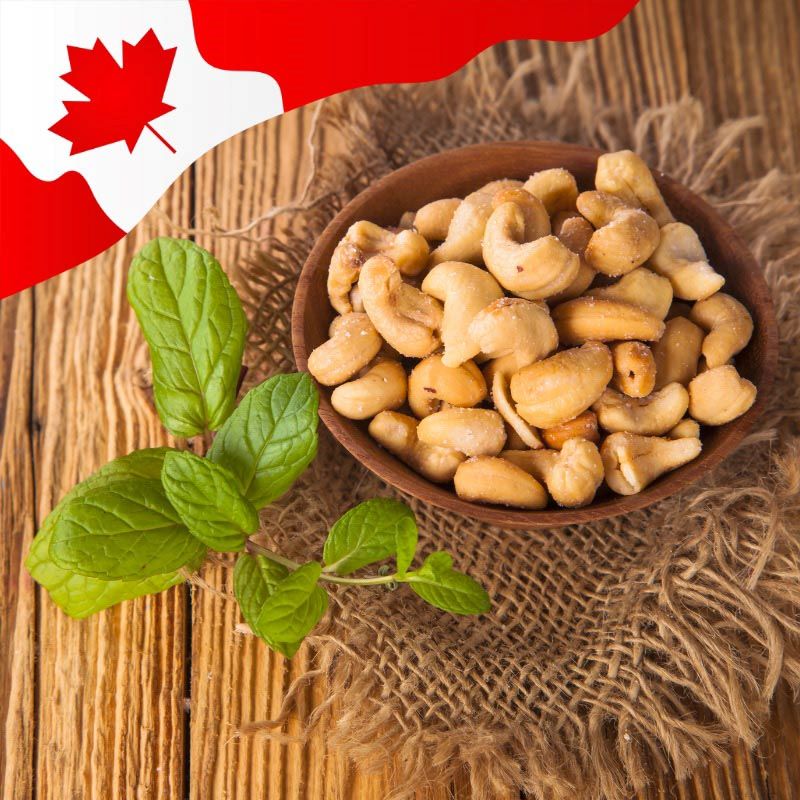 gửi hạt điều đi canada