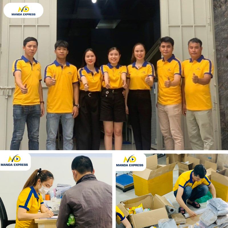 Nhân viên tại Manda Express