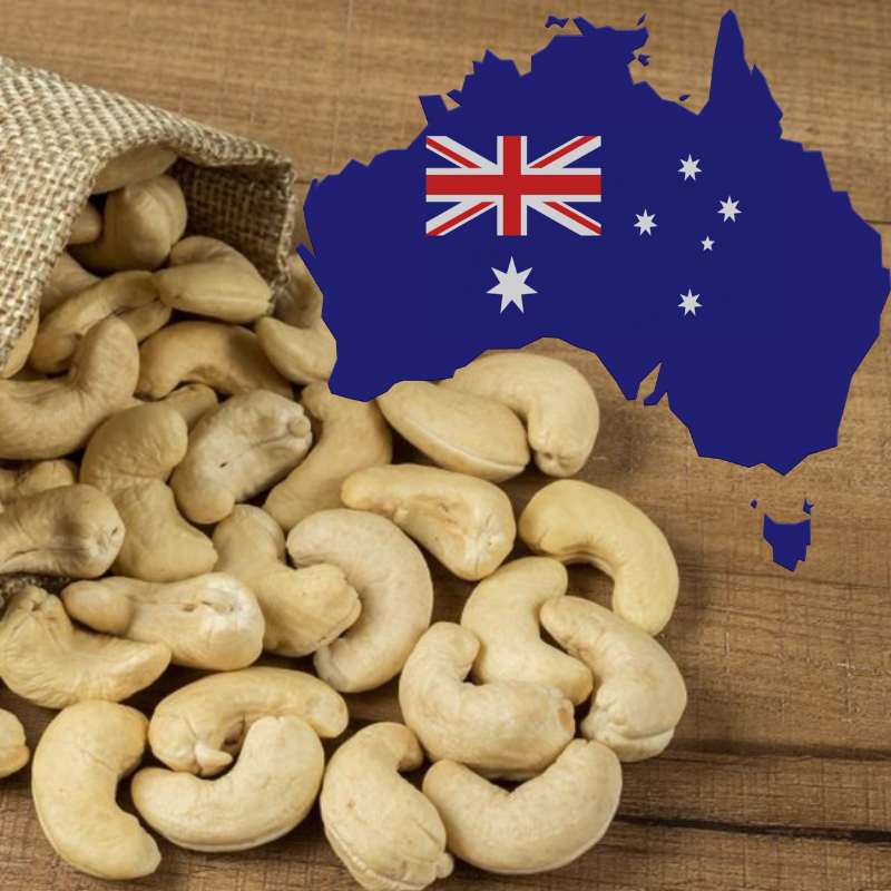 gửi hạt điều đi úc