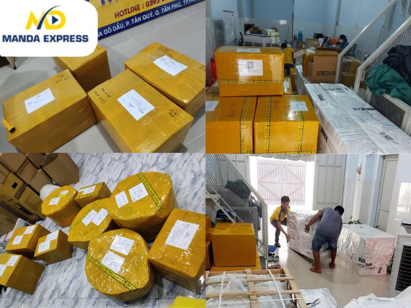 Hàng hóa tại Manda Express