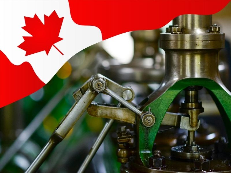 gửi máy móc thiết bị đi canada