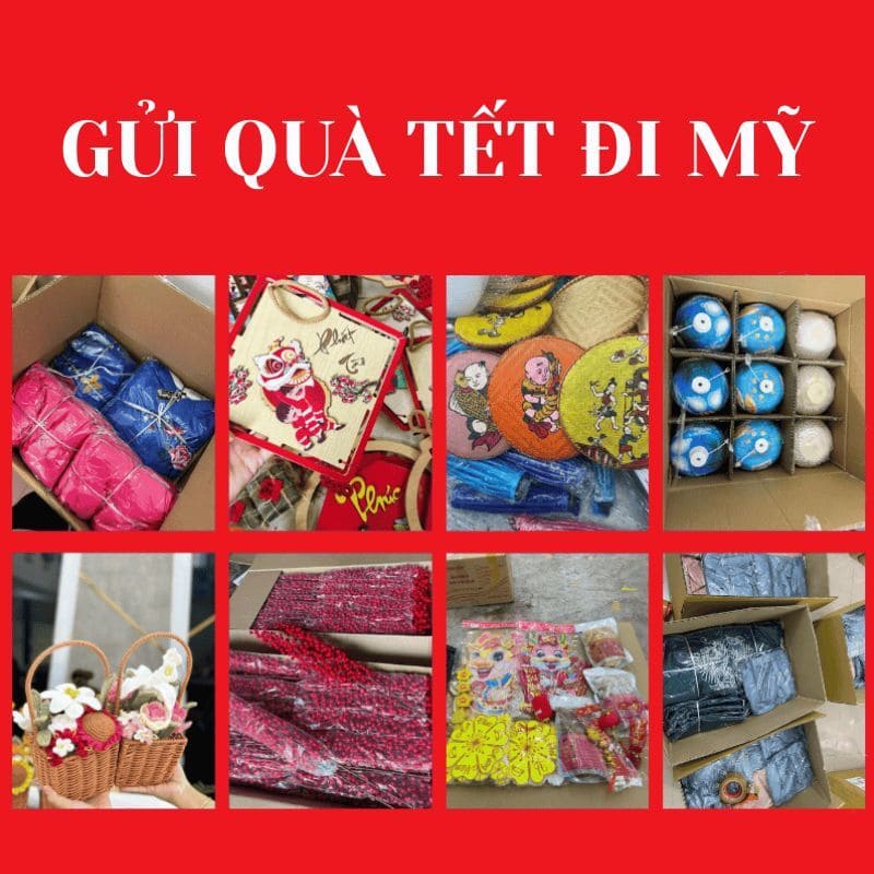 gửi quà tết đi Mỹ