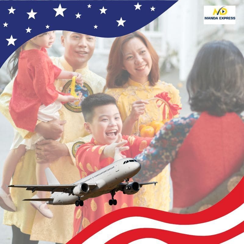 gửi quà tết đi Mỹ
