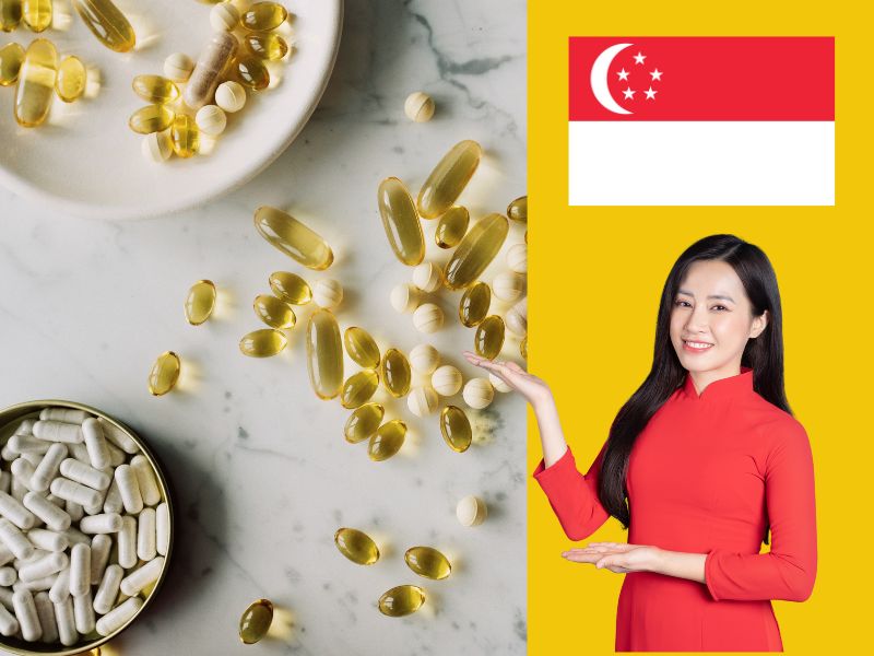 gửi thực phẩm chức năng đi Singapore