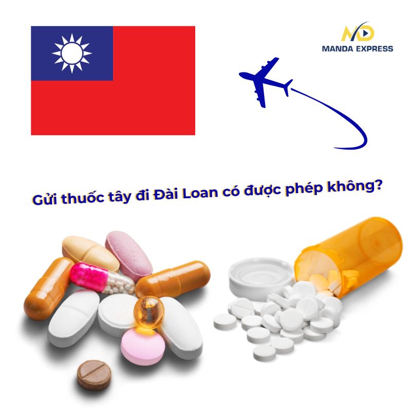 Vận chuyển thuốc Tây sang Đài Loan