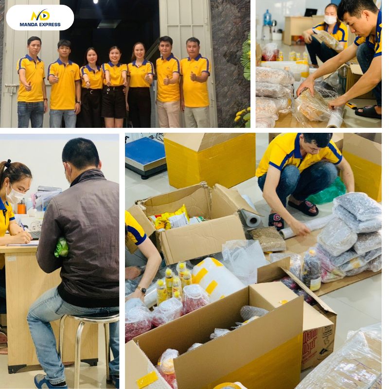 Nhân viên tại Manda Express
