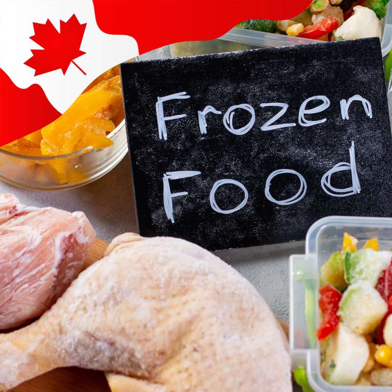 gửi hàng đông lạnh đi canada