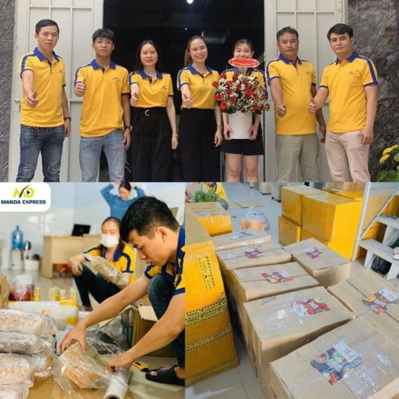 Nhân viên tại Manda Express