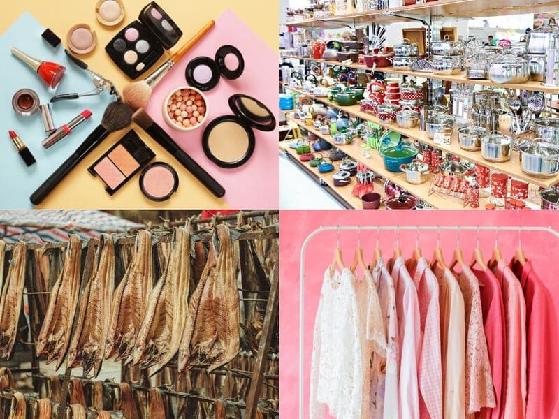 Các mặt hàng được phép gửi đi Mỹ