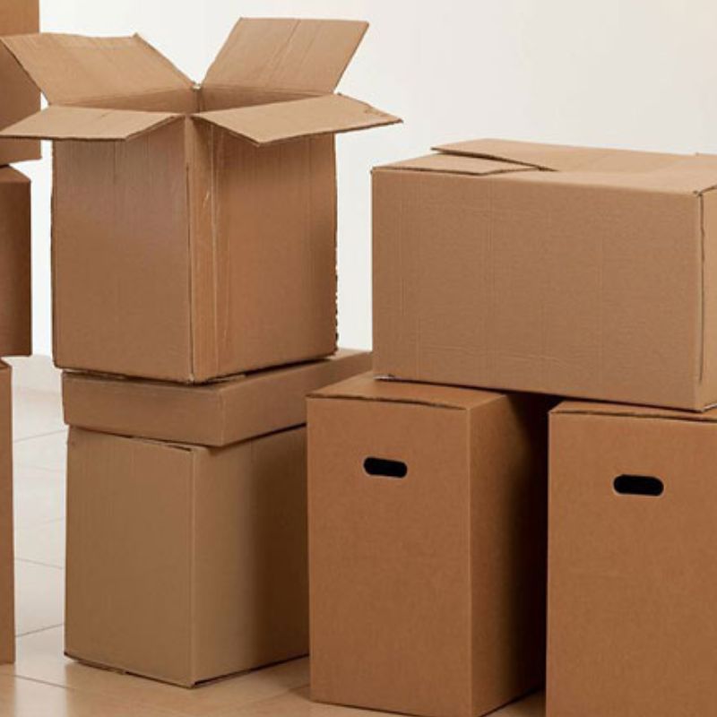Các thùng carton gửi đi Mỹ