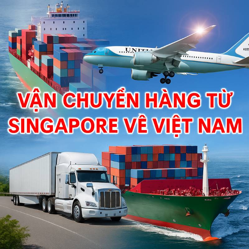 Vận chuyển hàng từ Singapore về Việt Nam