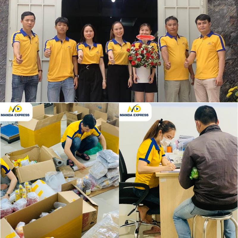 Nhân viên tại Manda Express
