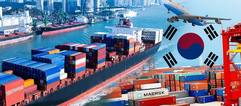Vận chuyển hàng hóa sang Hàn Quốc bằng đường biển