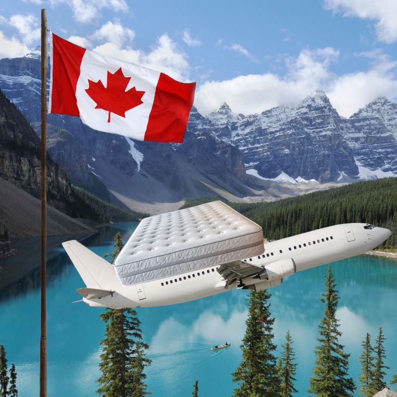 gửi nệm đi canada