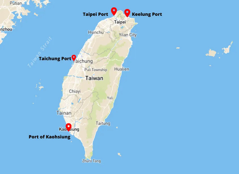 cảng biển đài loan