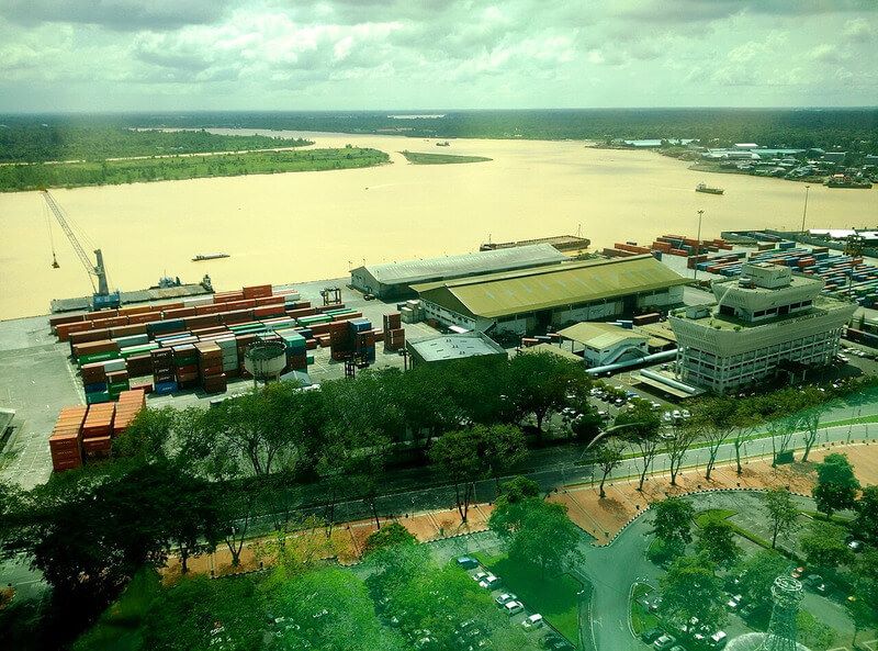 Cảng Sibu của Sarawak