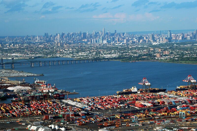 Cảng New York & New Jersey tại Bờ Đông của Mỹ