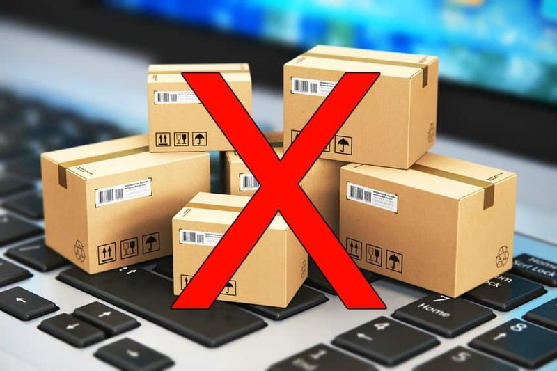 Các hàng hoá cấm gửi qua bưu điện đi Hàn Quốc