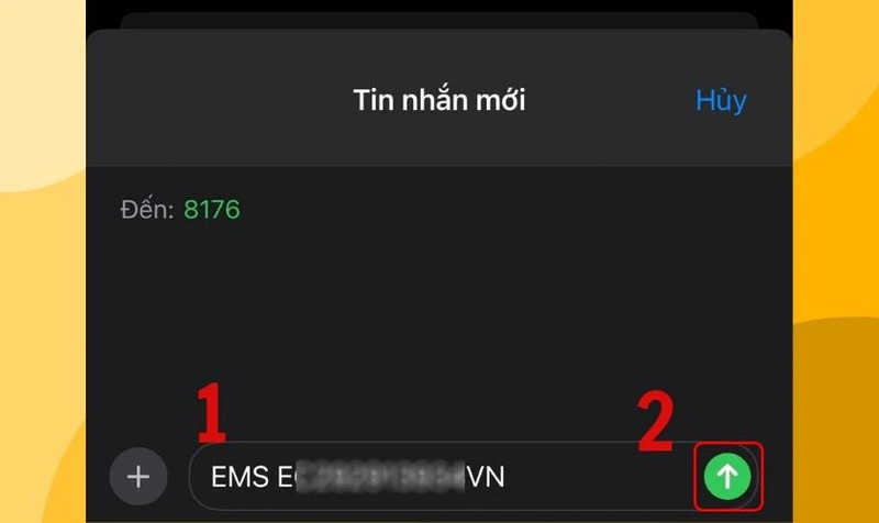 Tra cứu đơn hàng VNPost qua SMS