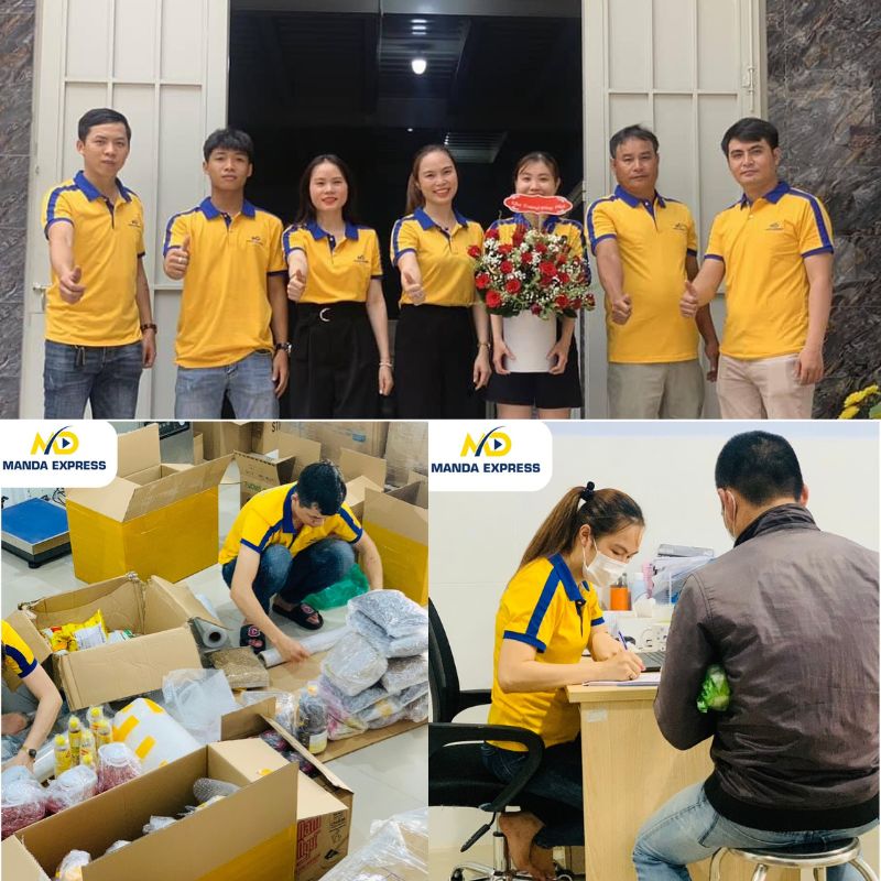 Nhân viên tại Manda Express