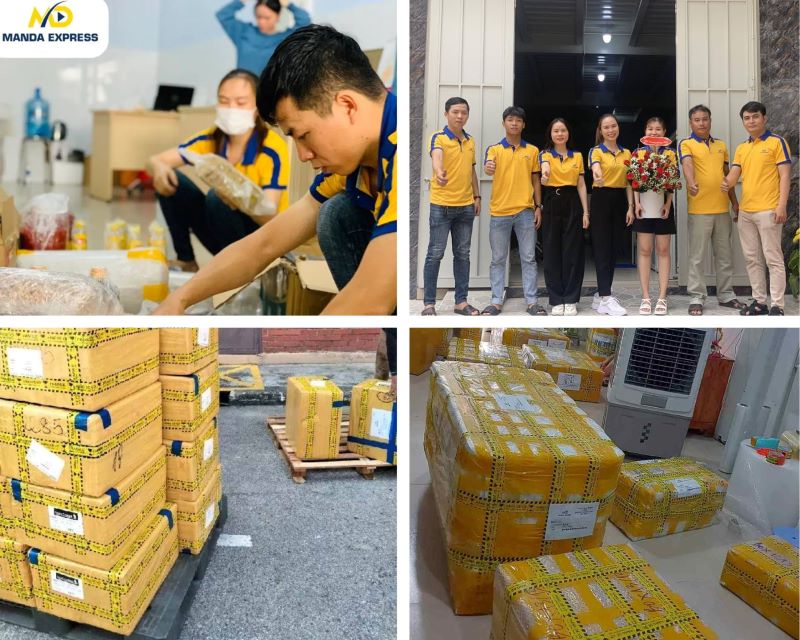 Đội ngũ nhân viên Manda Expres