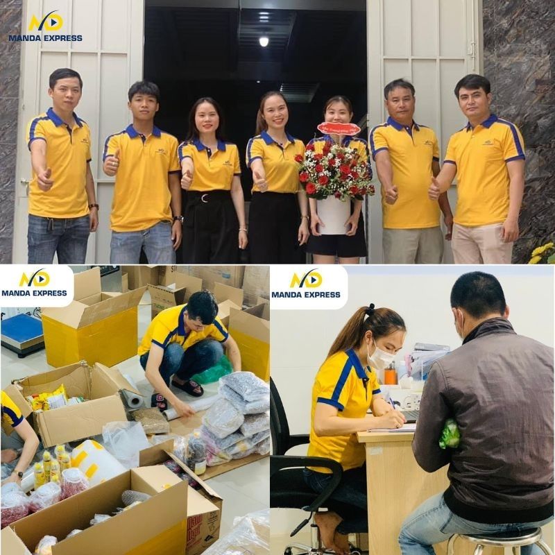 Nhân viên tại Manda Express