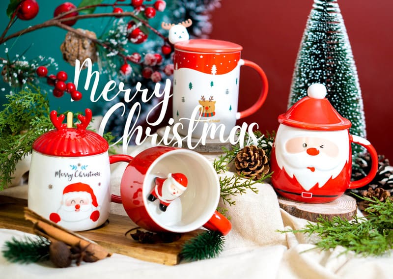 Ly, cốc in hình xinh xắn