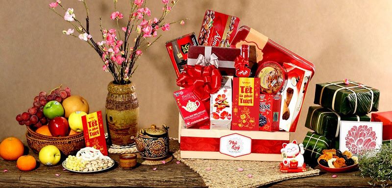Các quà Tết gửi đi nước ngoài